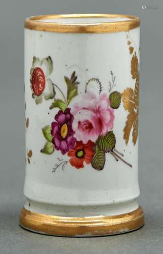 A miniature Mason's ironstone spill vase, c1820, painted and...