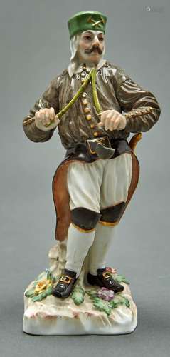 A Meissen figure of a miner, early 20th c, after the origina...