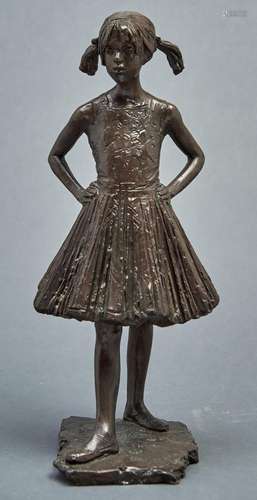 James Butler, RA (1931-) - The Little Dancer, bronze, even r...