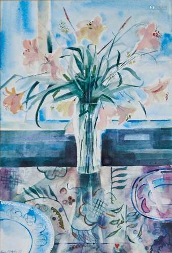 Harry McArdle - Still Life, signed and dated '89, watercolou...