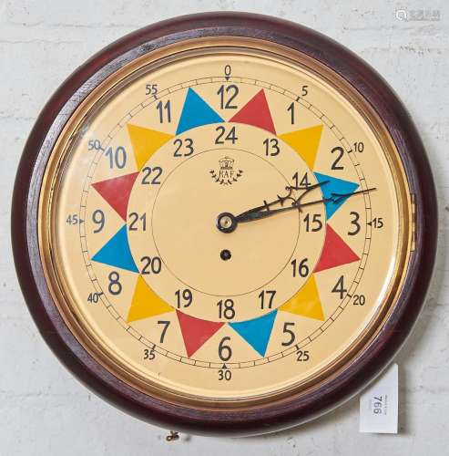 A reproduction WWII Royal Air Force sector timepiece, with p...
