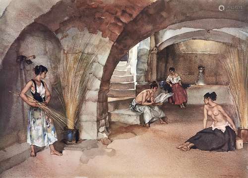 Sir William Russell Flint RA, PRWS, RSW (1880-1969) - The Fo...