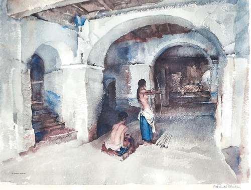 Sir William Russell Flint RA, PRWS, RSW (1880-1969) - The Un...