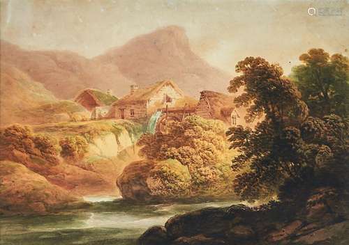 George Nicholson (1795-1839) - Near Festiniog, North Wales, ...