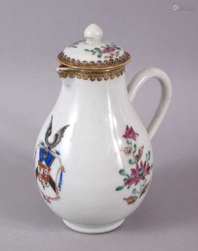 A FINE QUALITY 18TH CENTURY YONGZHENG PERIOD ARMORIAL SPARRO...