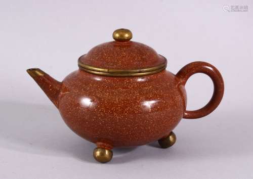 A 19TH CENTURY CHINESE YIXING TEAPOT AND COVER - FOR THE THA...