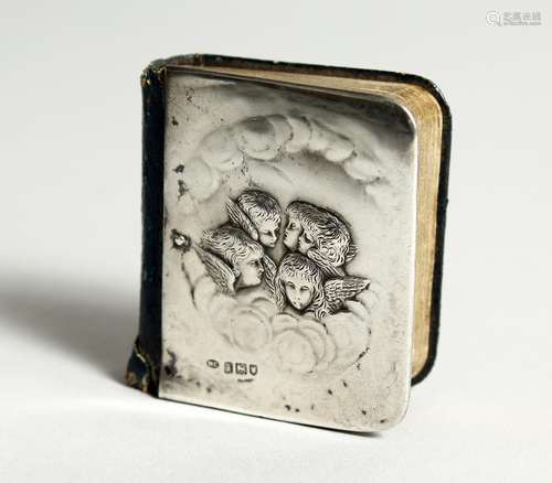 A MINIATURE SILVER FRONTED BOOK OF COMMON PRAYER. Birmingham...