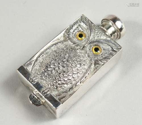 A .800 OWL SCENT BOTTLE