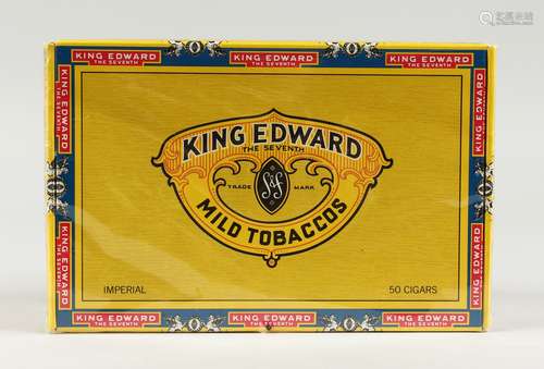 A BOX OF 50 KING EDWARD CIGARS