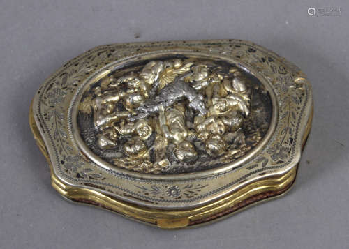 A French silver purse circa 1900