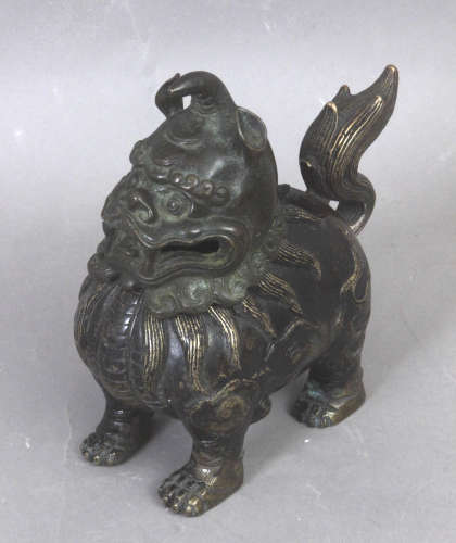A late 19th century-early 20th century Chinese incense burne...