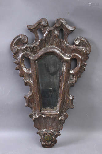 A 19th century cornucopia mirror