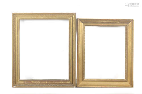 A pair of 19th century frames