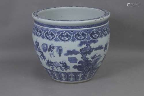 A 19th century Chinese cache pot from Qing dynasty