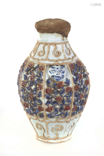 A 20th century Chinese storage vase