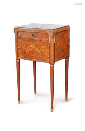 FRENCH LOUIS XV STYLE MARBLE TOP SIDE TABLE