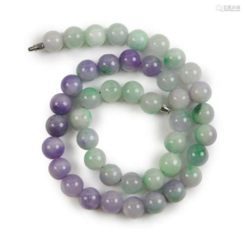 JADE BEADED NECKLACE