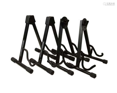 SET OF FOUR JAMSTANDS GUITAR STANDS