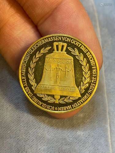 90年的柏林纪念币