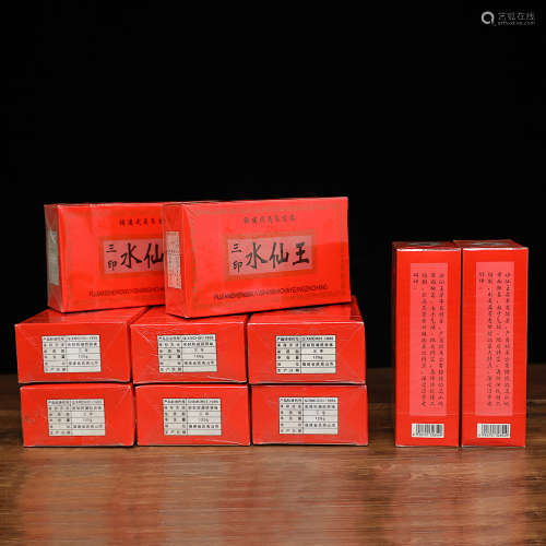 2000 原装2000年初武夷山市茶厂出品--三印水仙王十盒