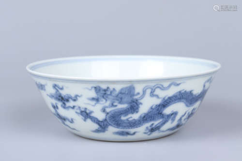 Chinese Ming Dynasty Chenghua Blue And White 