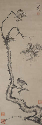 Chinese Painting Of Quail - Ba Da Shan Ren