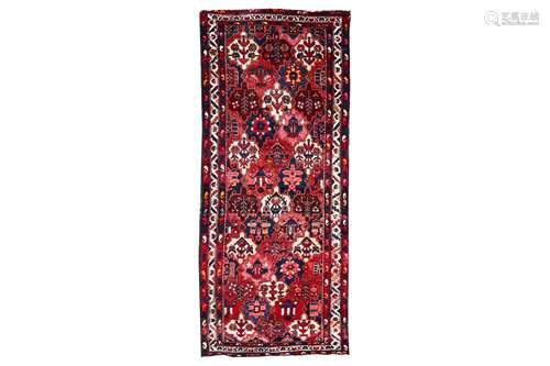 A BAKHTIARI LONG RUG