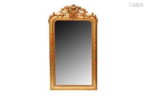 A LOUIS PHILIPPE STYLE MIRROR