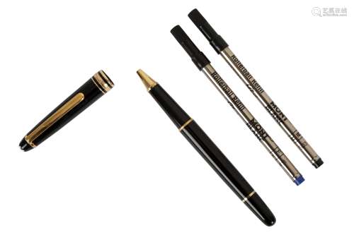 A 1980S GERMAN MONTBLANC MEISTERSTUCK ROLLERBALL PEN,