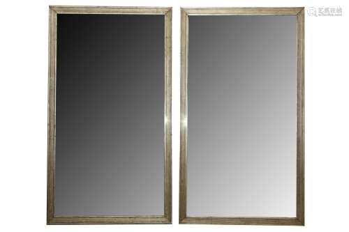 A PAIR OF WALL MIRRORS