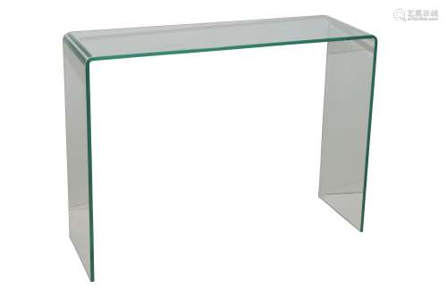 A CONTEMPORARY CONSOLE TABLE