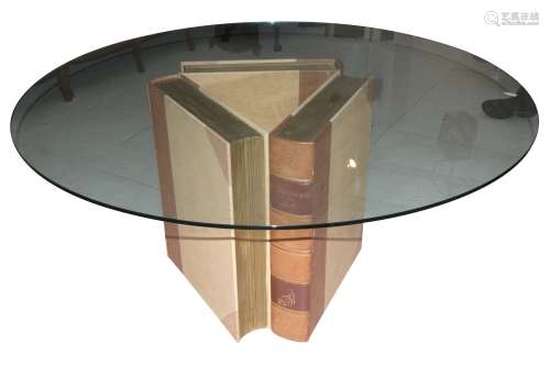 A CONTEMPORARY DINING TABLE
