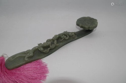 A HETIAN JADE RUYI SCEPTER