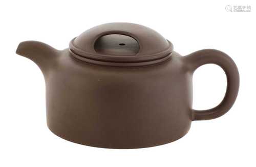 A Yixing stoneware teapot and cover,