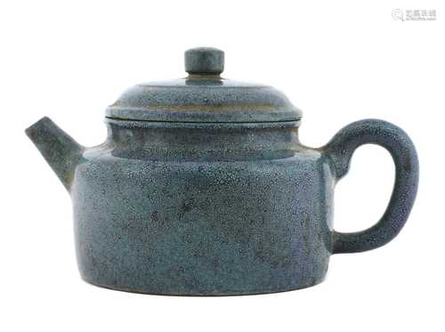 A Chinese Yixing stoneware teapot,