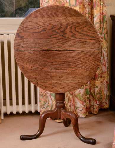 A George III occasional table,