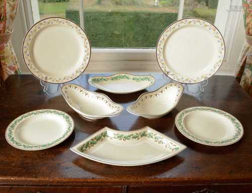 A collection of Wedgwood creamware,