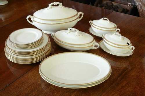 A Wedgwood 'Imperial Porcelain' part dinner service,