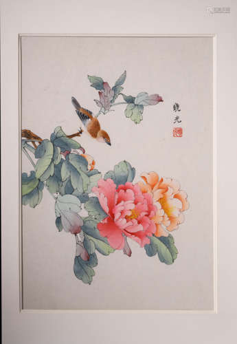 Five Chinese Paintings Signed Xiaoguang