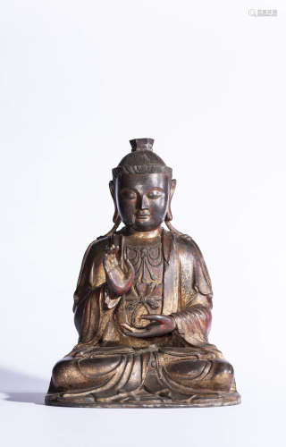 A Bronze Buddha
