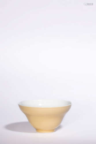 An Ogee Shaped Café Au Lait Glazed Bowl, Qianlong Mark