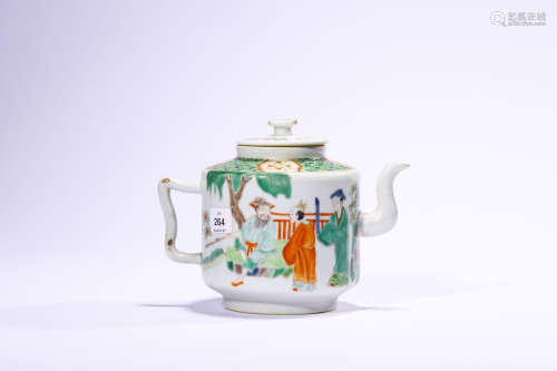 A Wucai Teapot