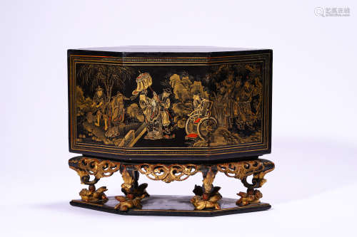 A Gilted Lacquer Box