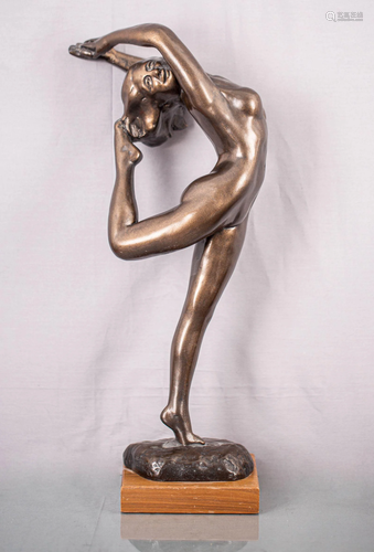 MODERN BRONZE DANCER