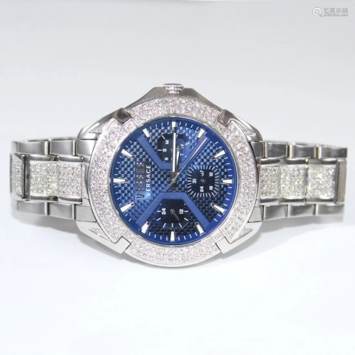 Versace Men's Diamond Watch