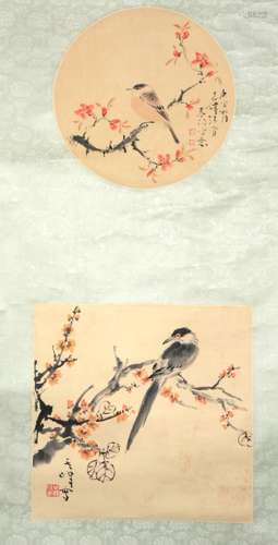 A CHINESE PAINTING, SUN YIFENG AND HUO CHUNYANG MARK