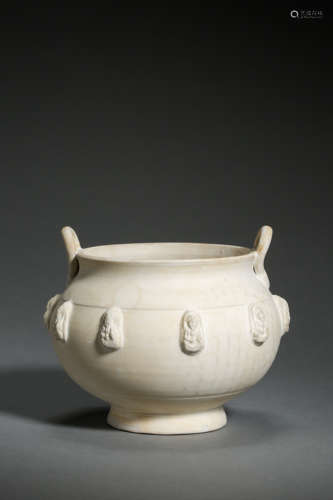 A DING KILN CENSER 