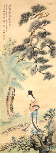 A CHINESE PAINTING, YE MANSHU MARK