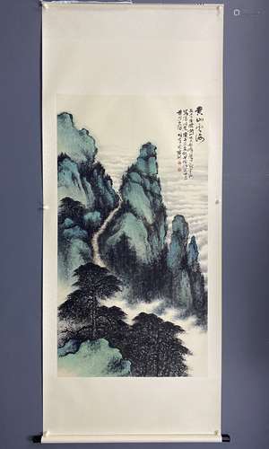 A CHINESE LANNSCAPE, LI XIONGCAI MARK