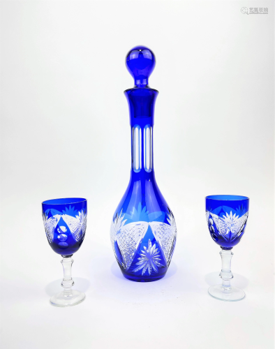 Bohemian Art Deco Beverage Set